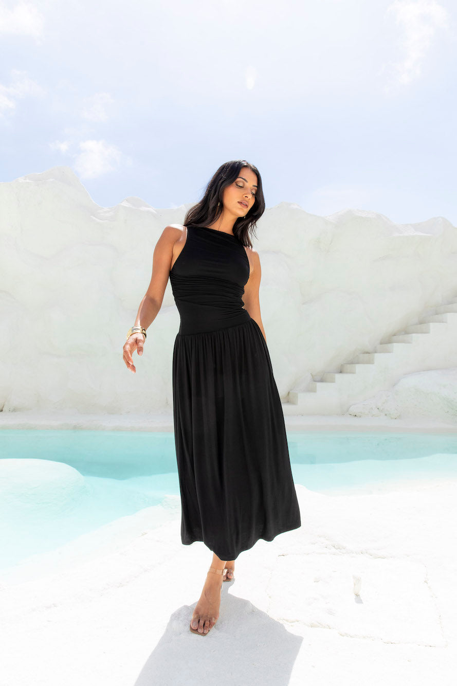 Style Strand Maxi Dress Black