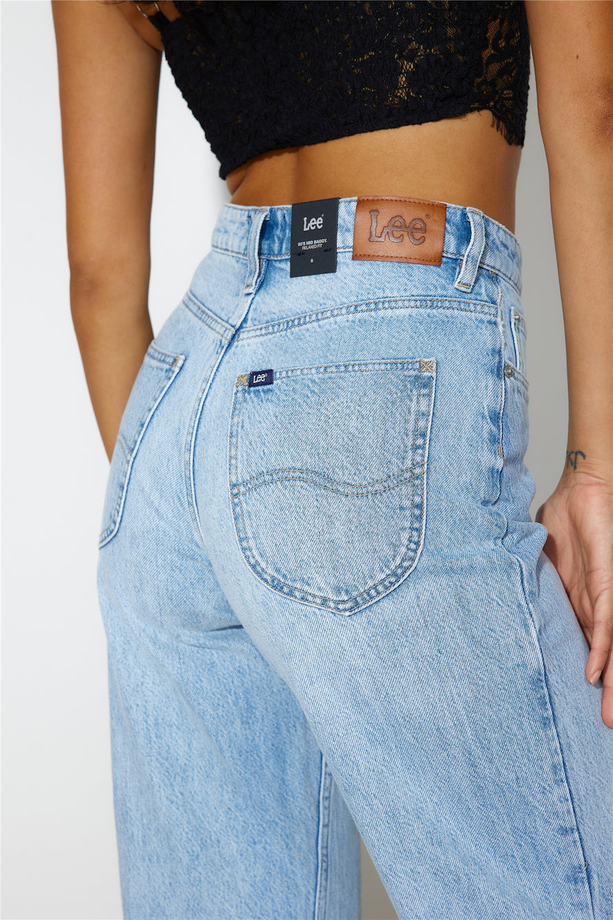 LEE 90s Mid Baggy Jeans Luminous Fade