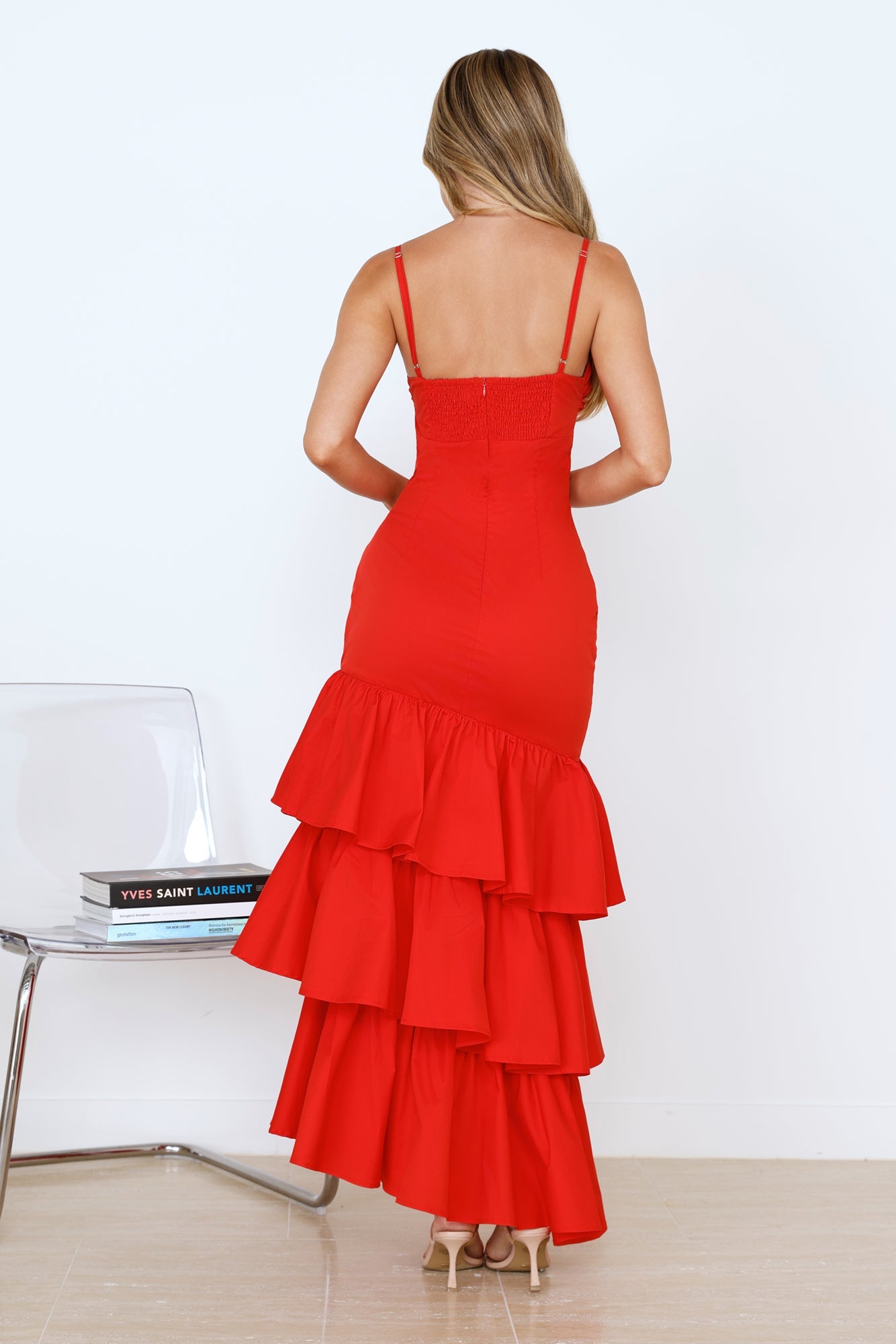 Soulmates Soir��e Maxi Dress Red