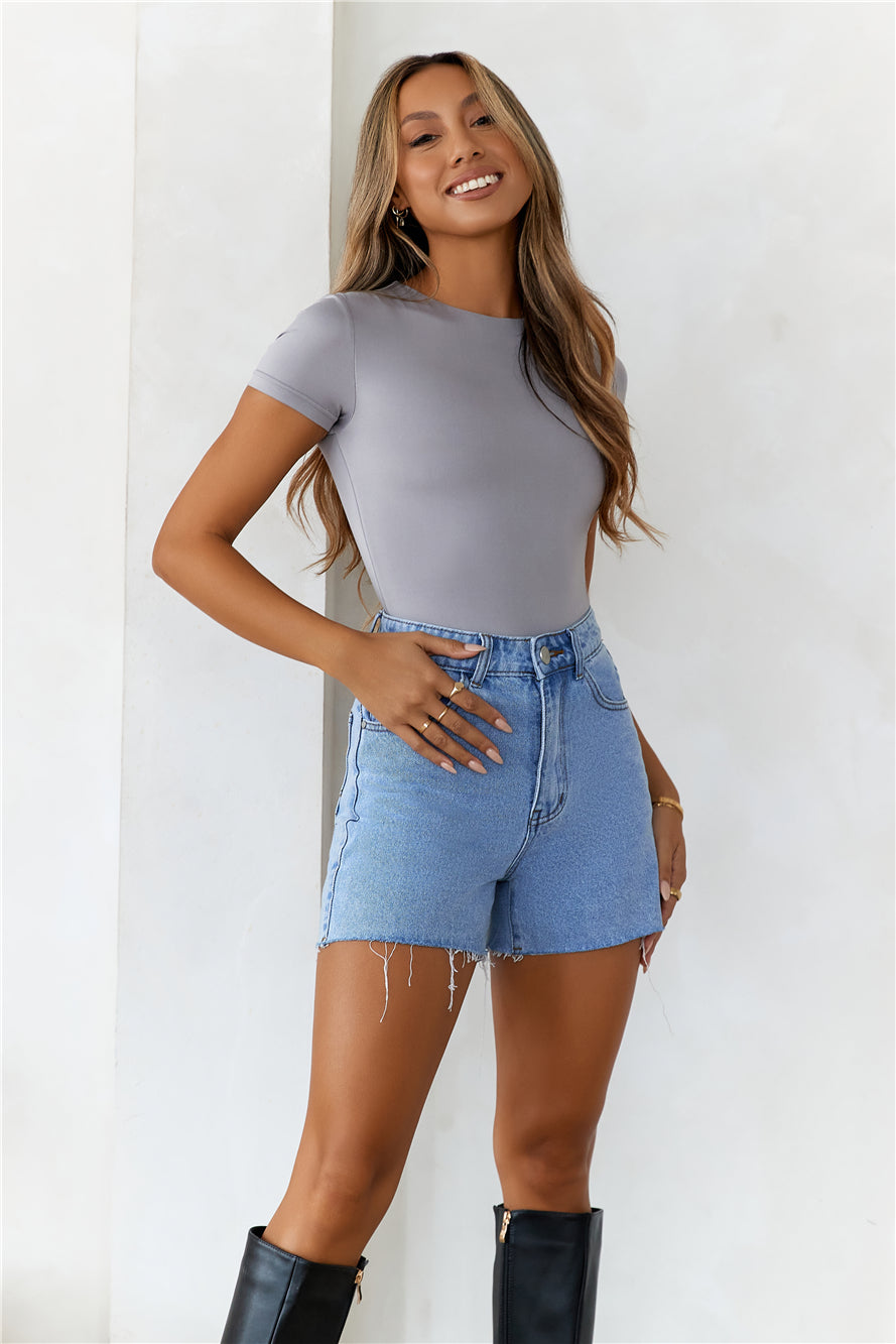BASE Core Contour Bodysuit Grey