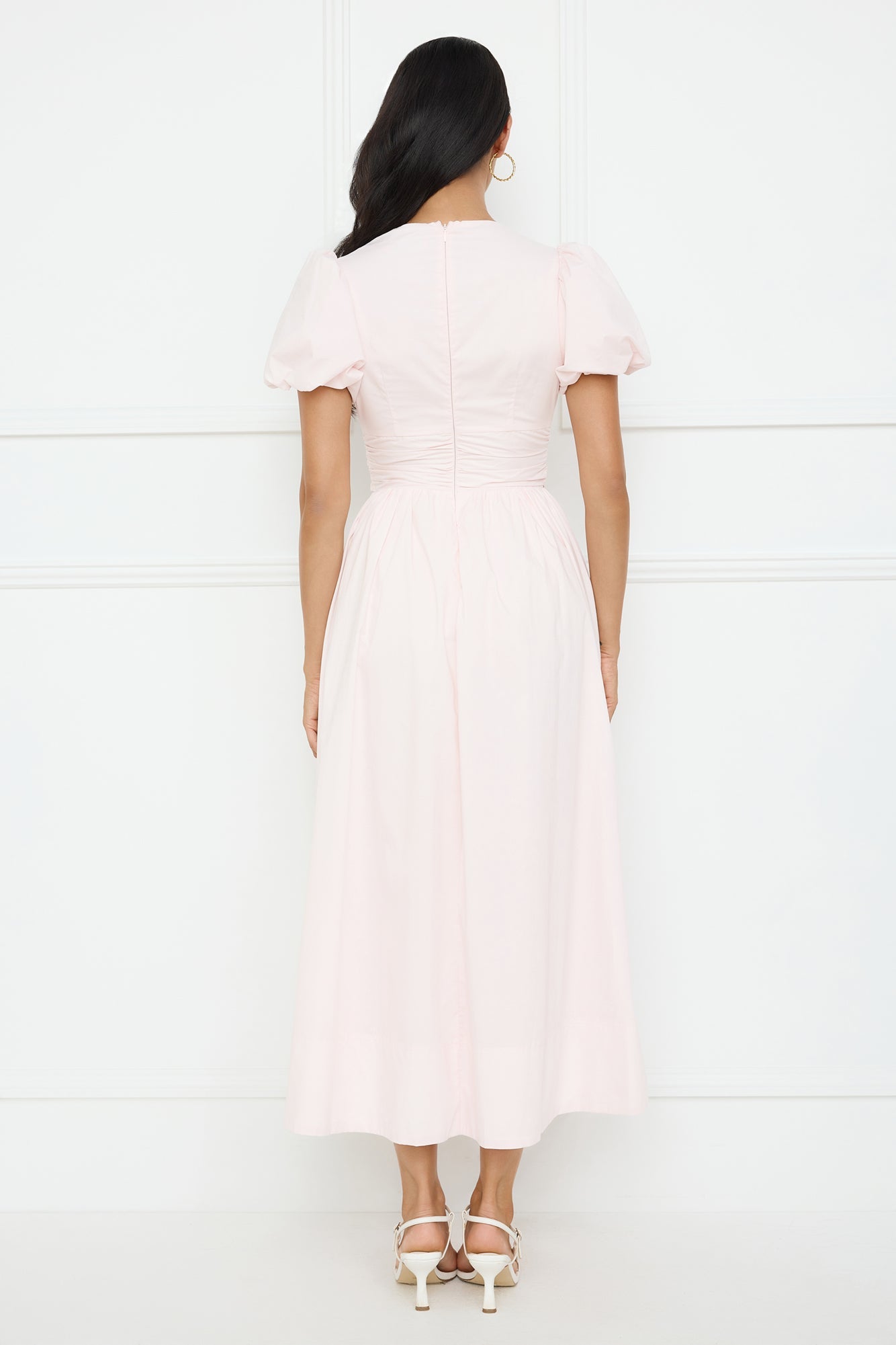 Peach Fizz Maxi Dress Pink