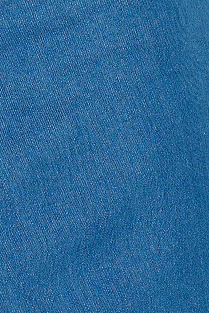 Always The Trendsetter Denim Crop Top Blue