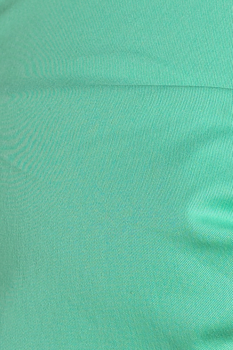 HELLO MOLLY Rosy Hearts Crop Top Green
