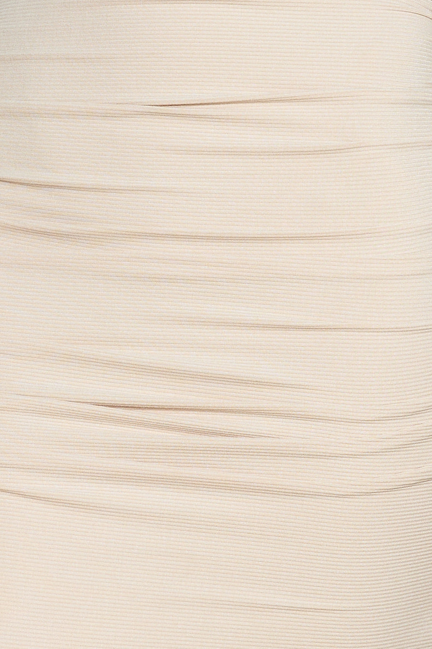 Need Her Look Midi Dress Beige