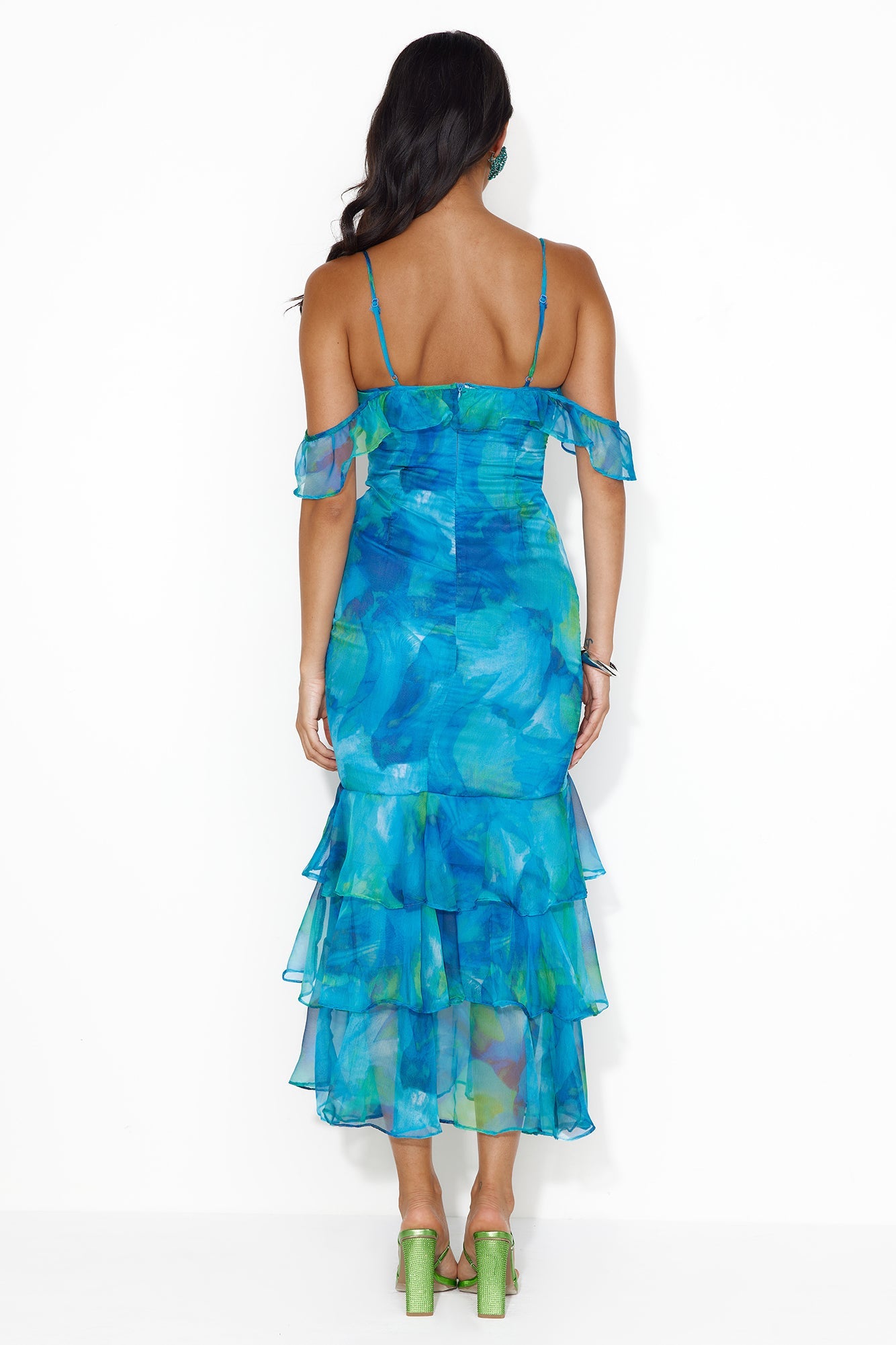Stars Of Her Maxi Dress Blue