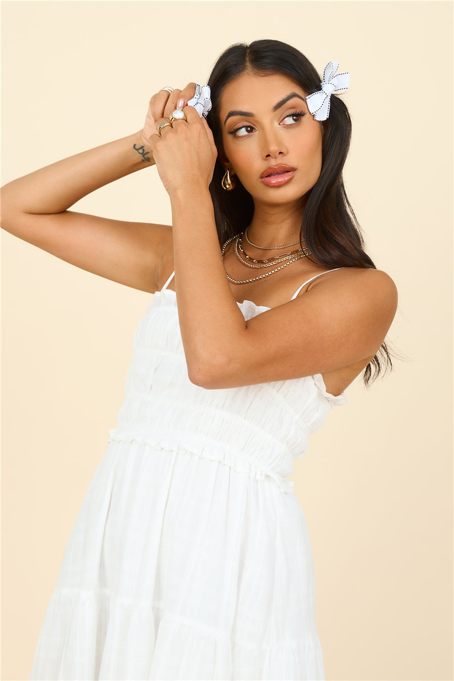 Resetting Midi Dress White