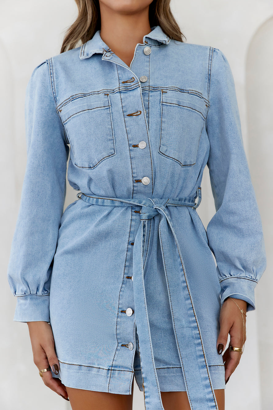 Creative Dreams Mini Dress Denim