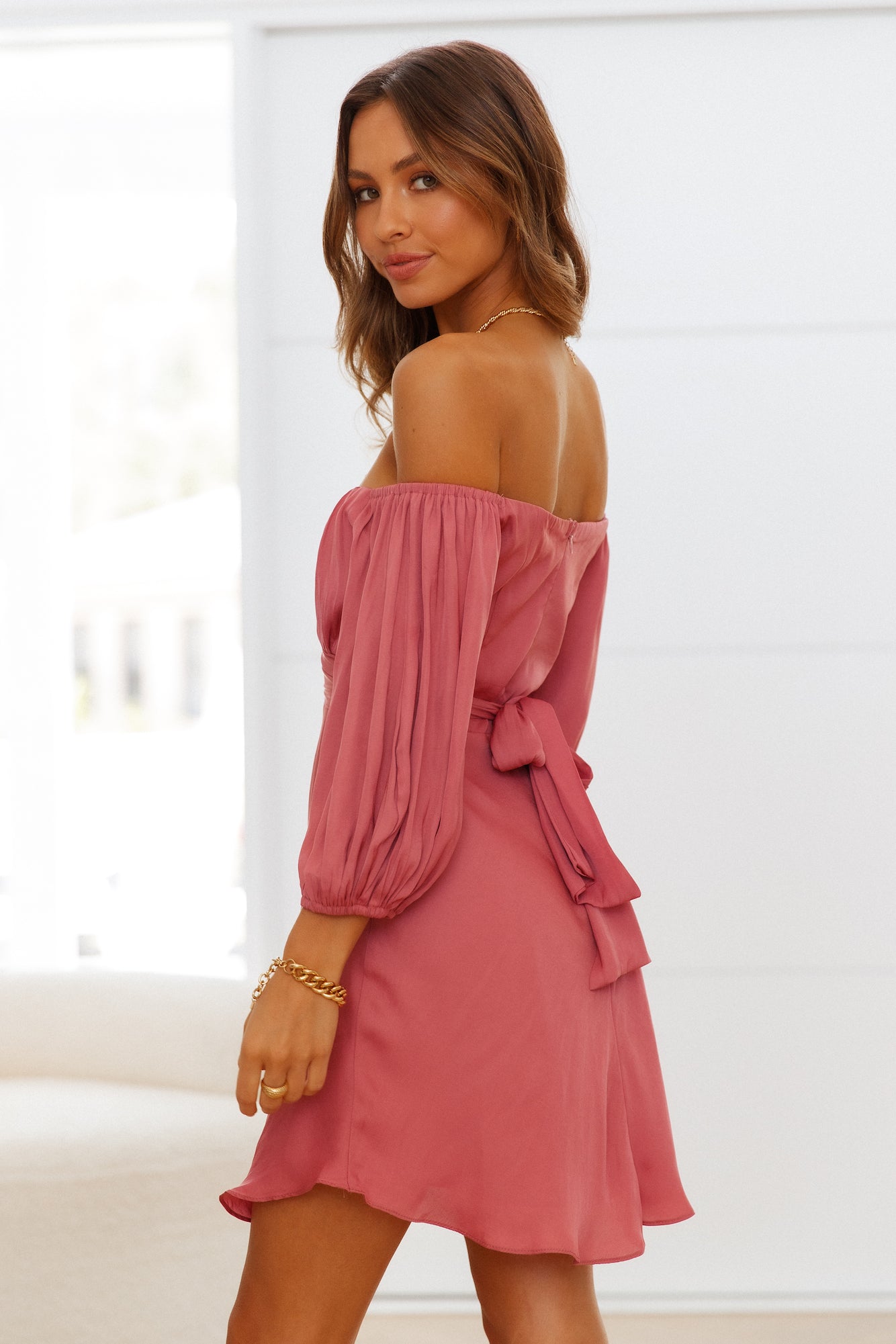 Fate Found Us Dress Rose