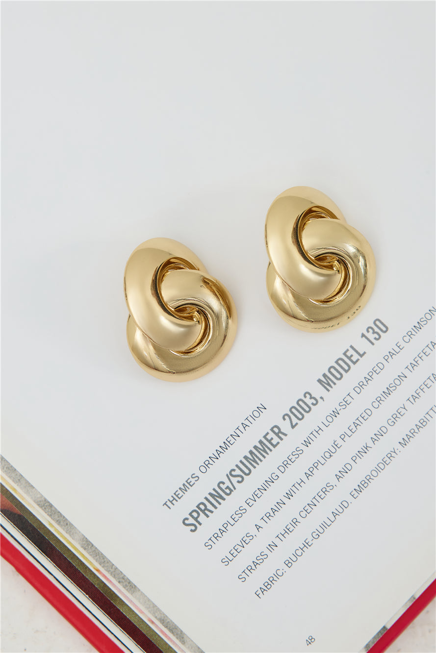 Aiko Earrings Gold