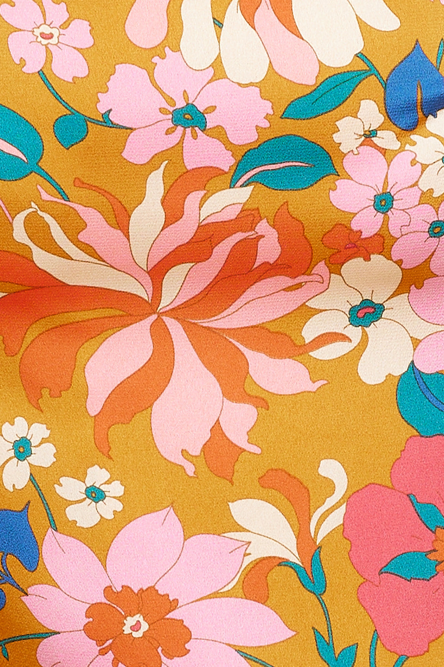 Pretty Fun Maxi Dress Orange