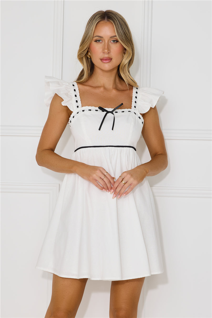 Zephyra Mini Dress White