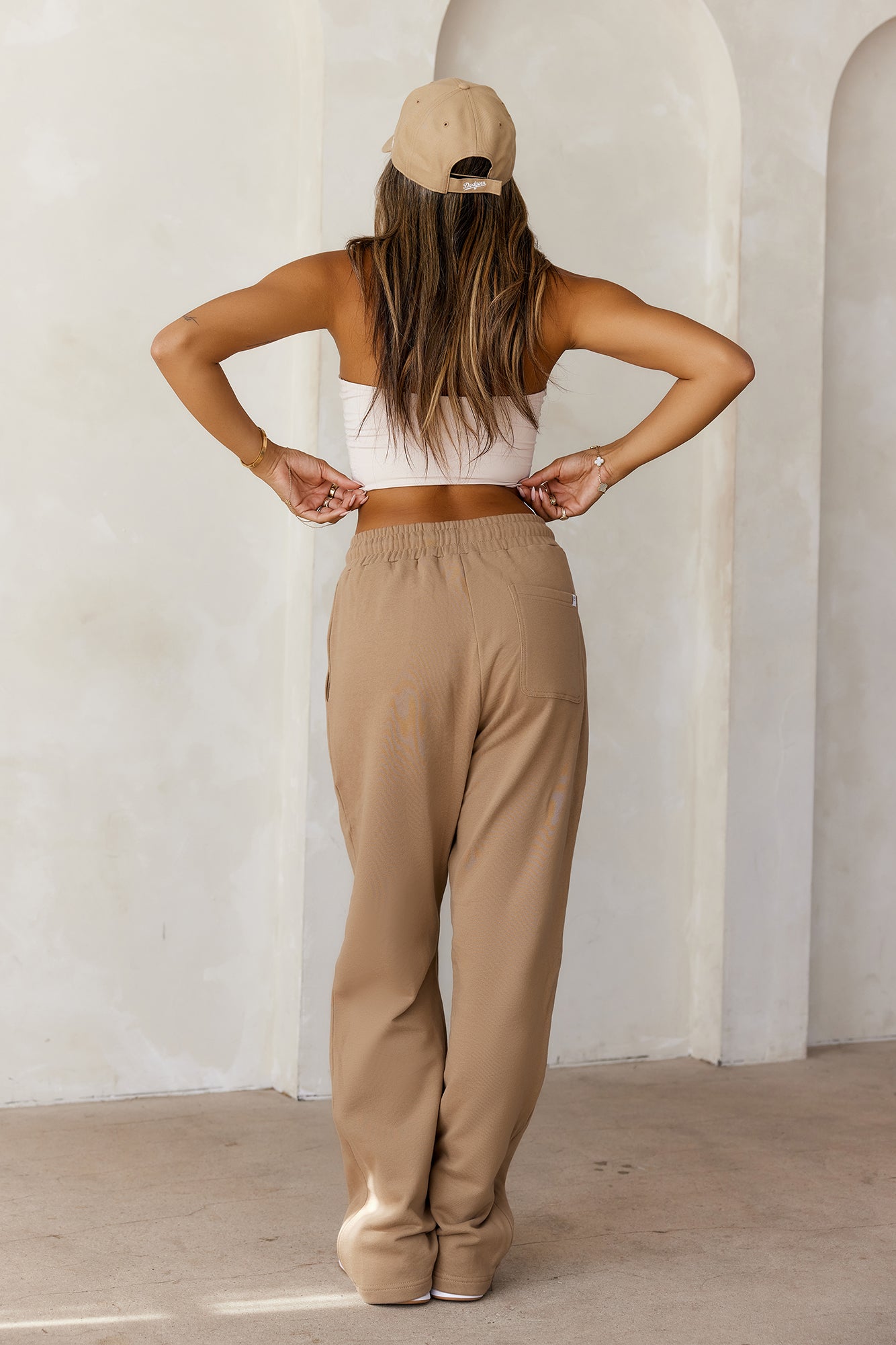 BASE Straight Leg Sweatpants Coffee