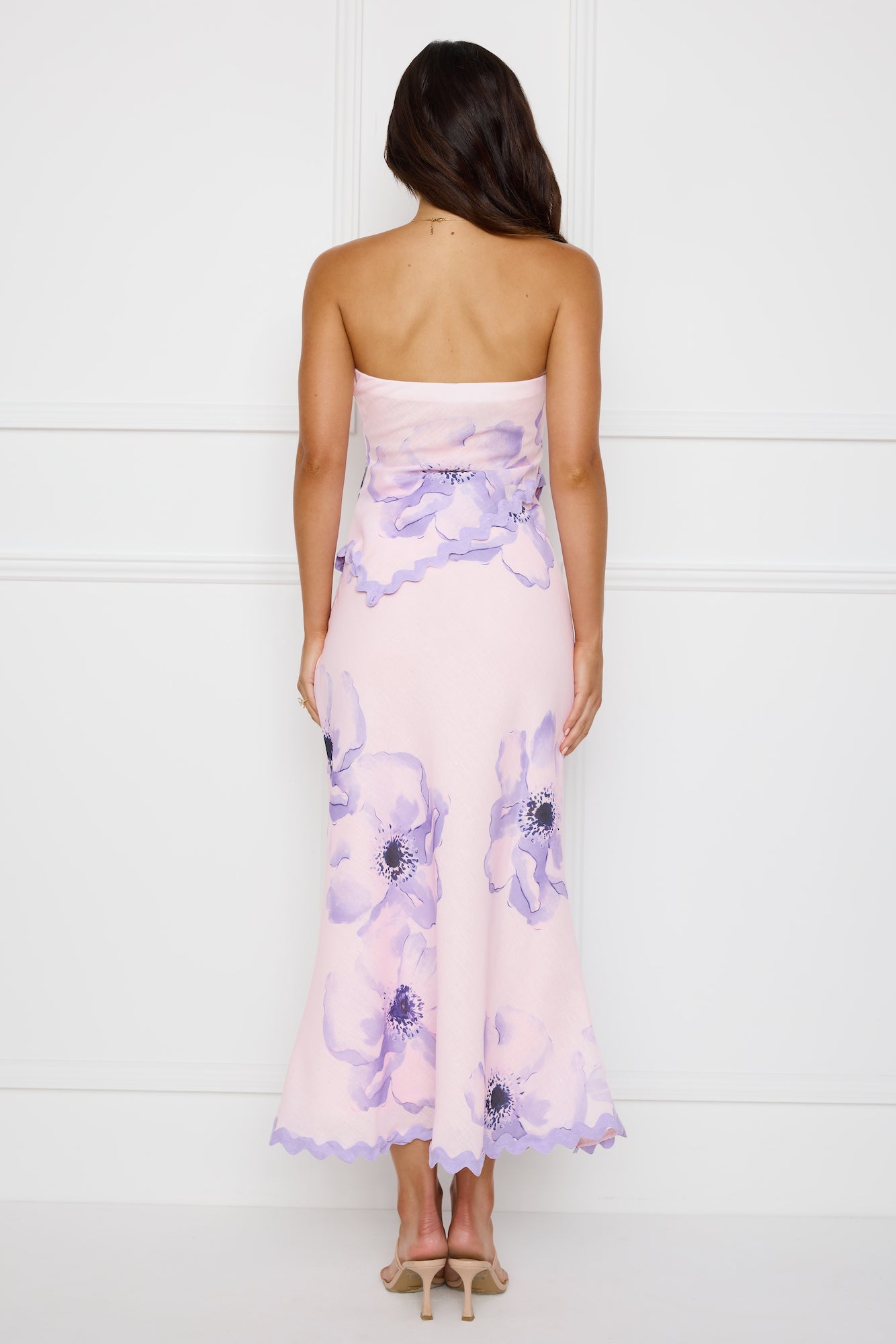 Seaside Stunner Maxi Skirt Lilac