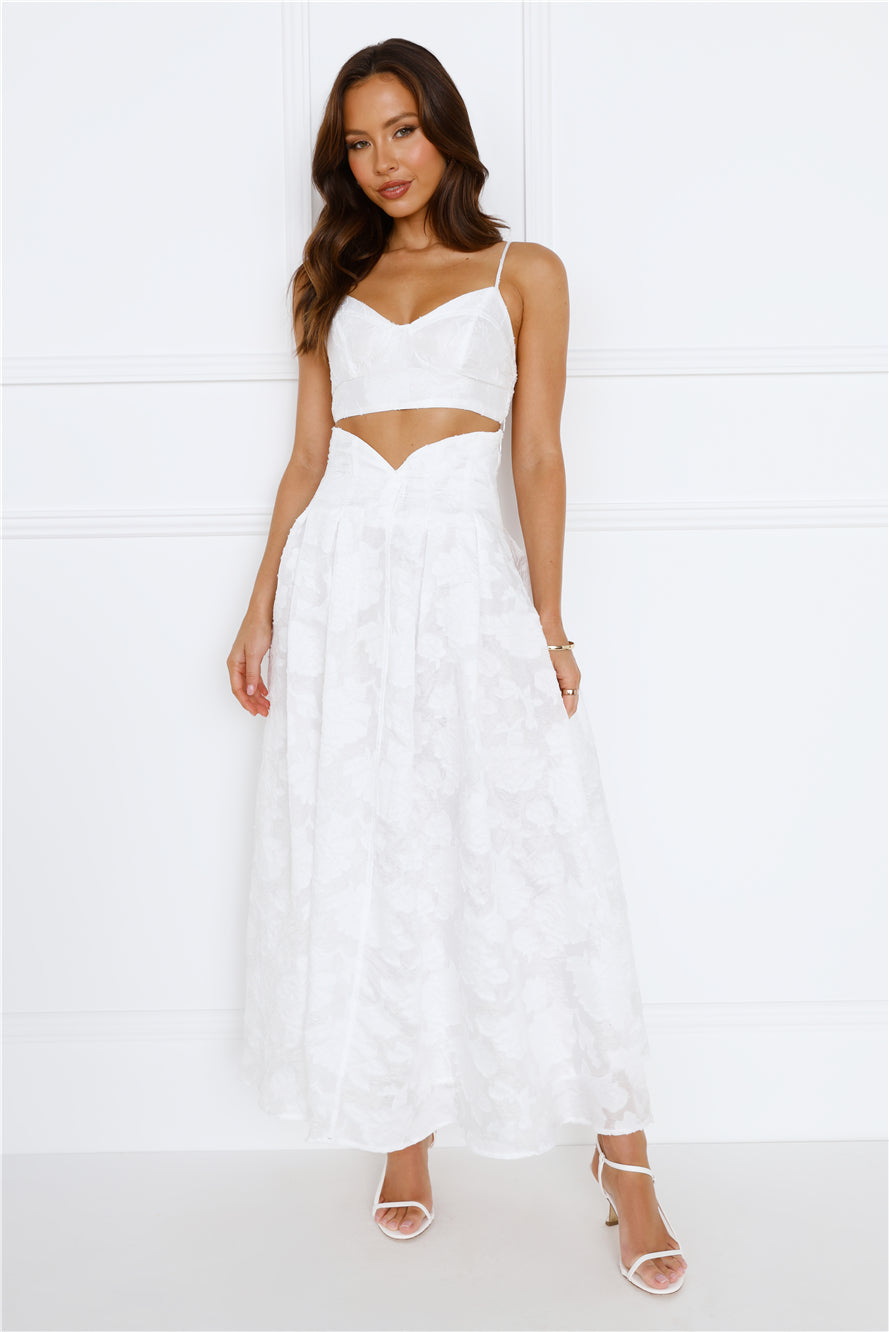 Simply Unique Crop Top White