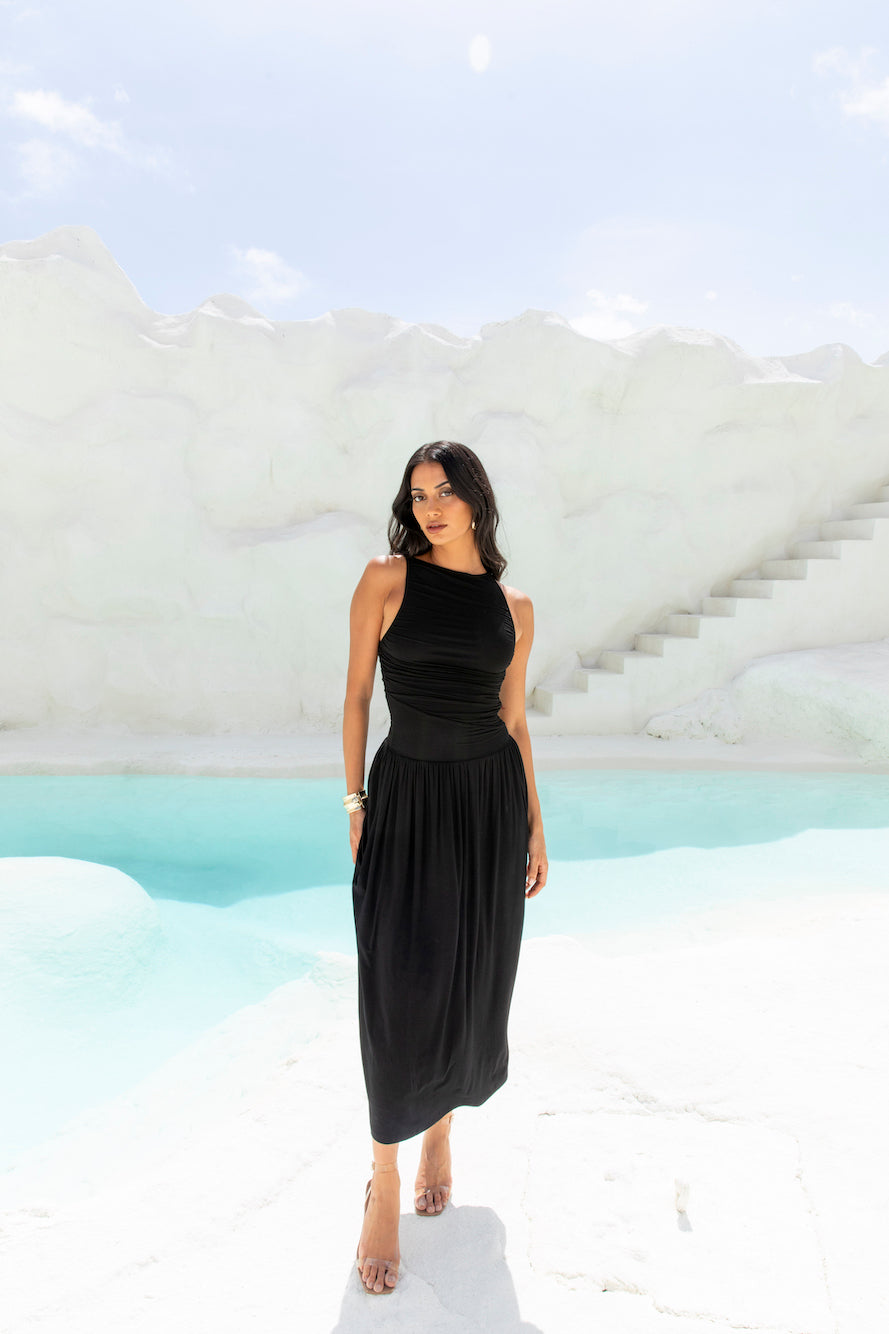 Style Strand Maxi Dress Black