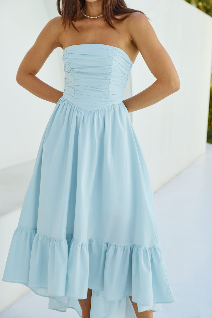 Style Anywhere Midi Dress Blue
