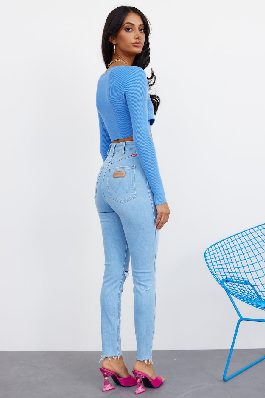 WRANGLER Hi Pins Skinny Jeans Essence