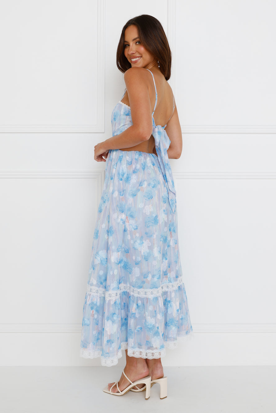 Sapphira Maxi Dress Blue