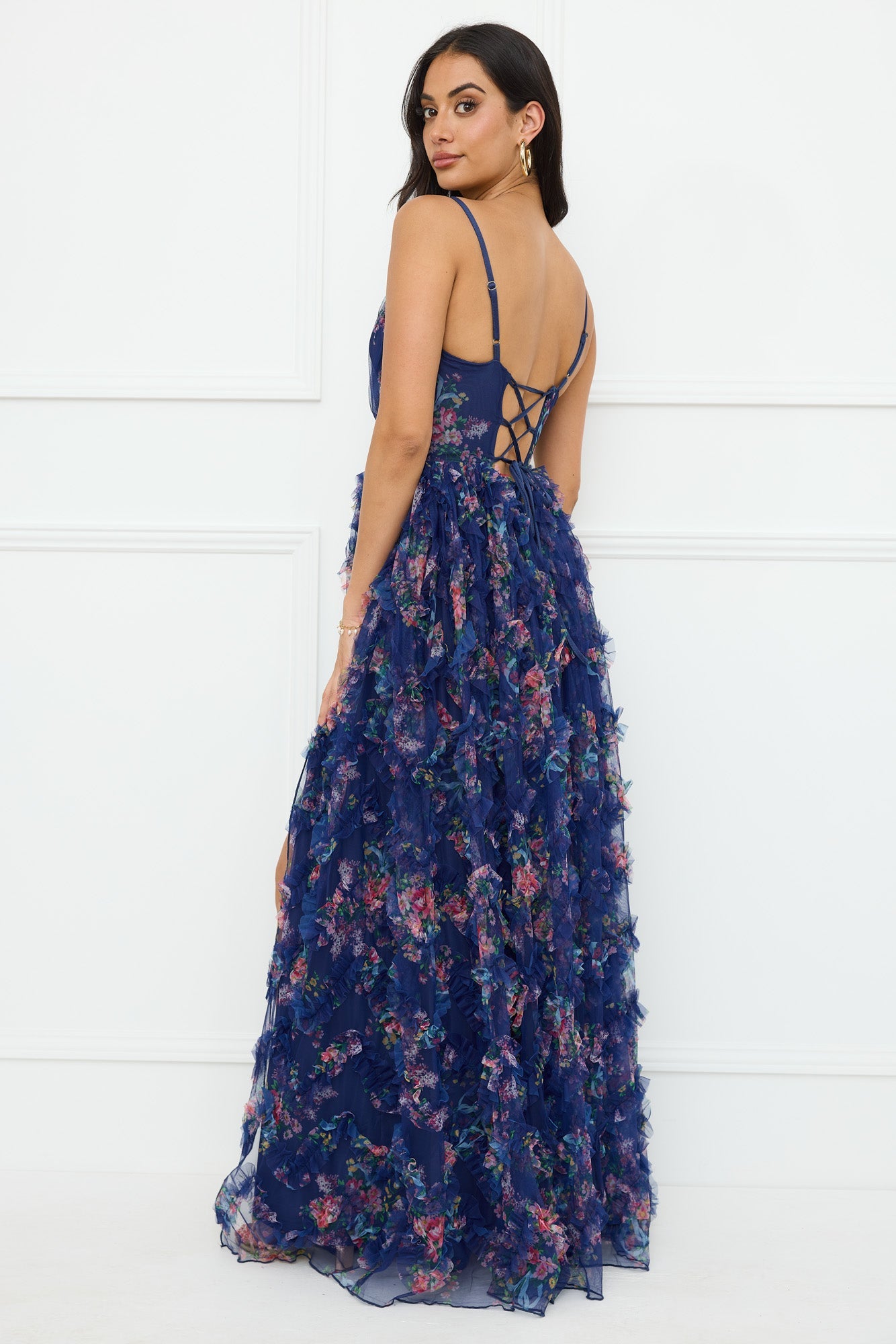 Dreaming Willow Maxi Dress Navy