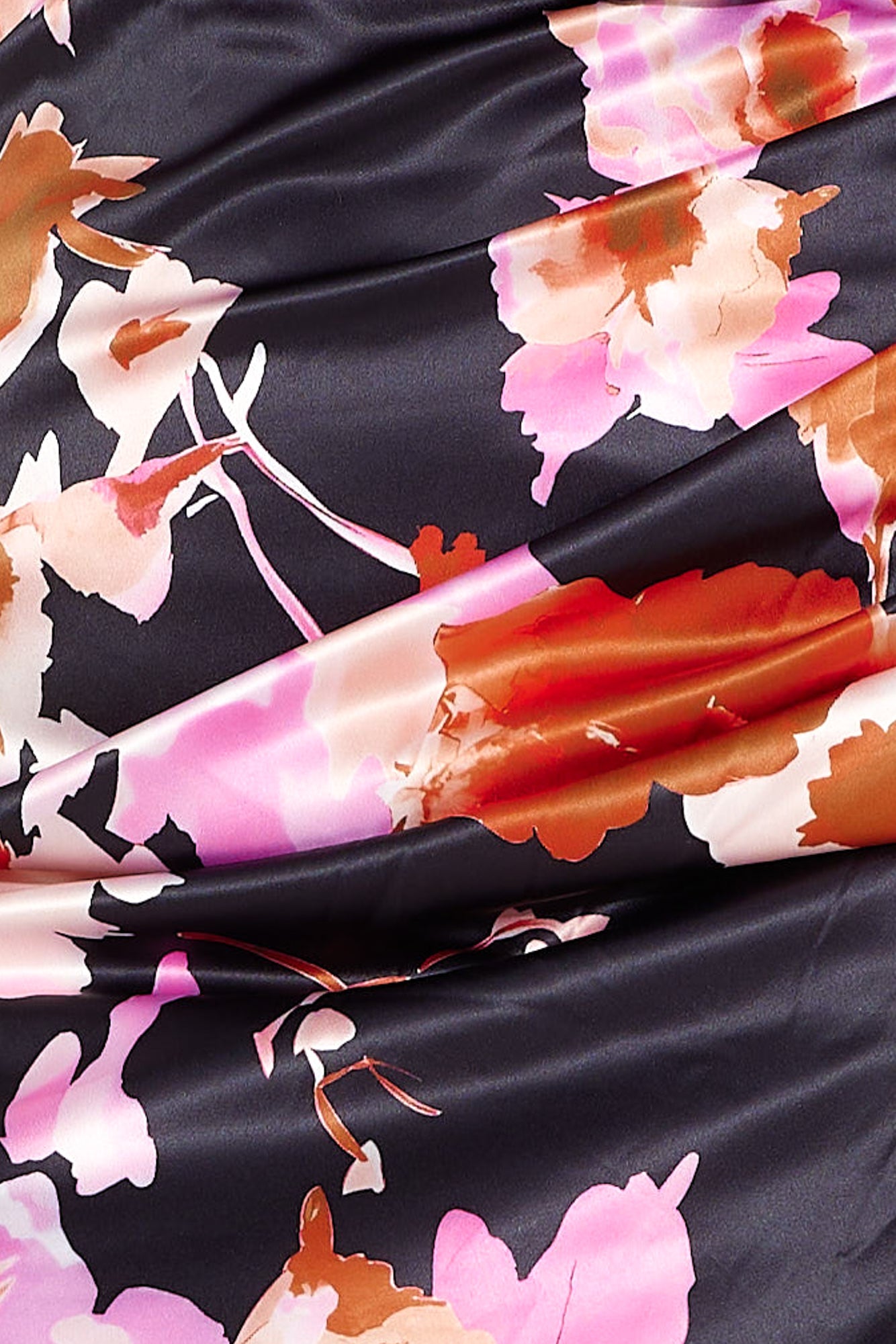 She's Girly Off Shoulder Satin Maxi Dress Black