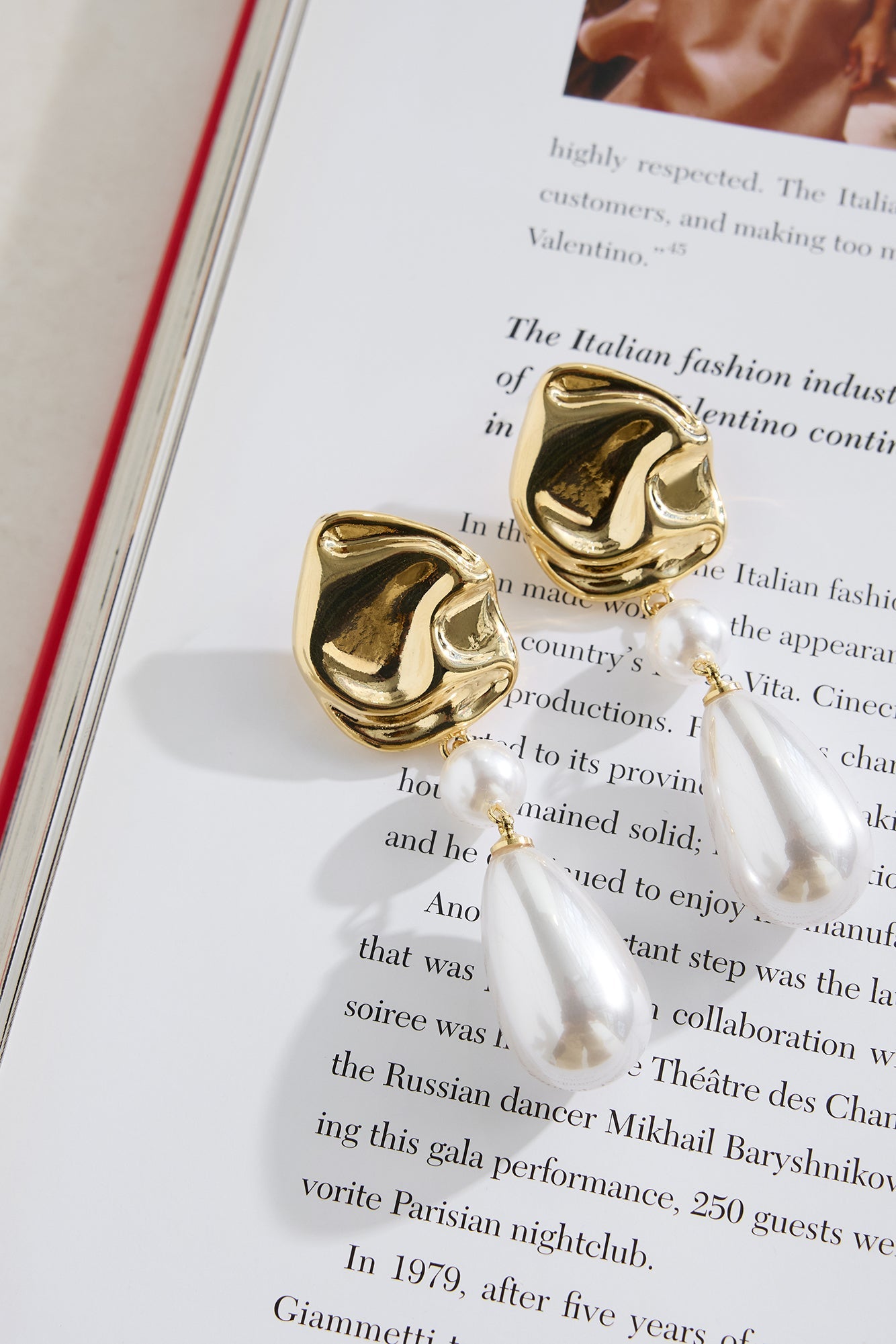 18k Gold Plated Delora Earrings Gold