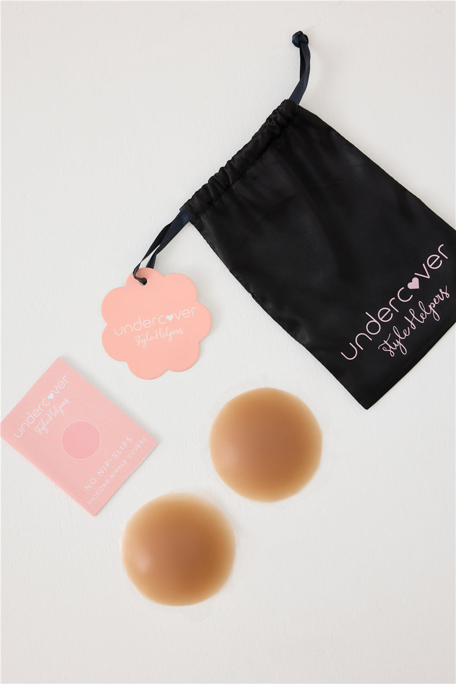 8cm No Nip Slips Nipple Covers Dark