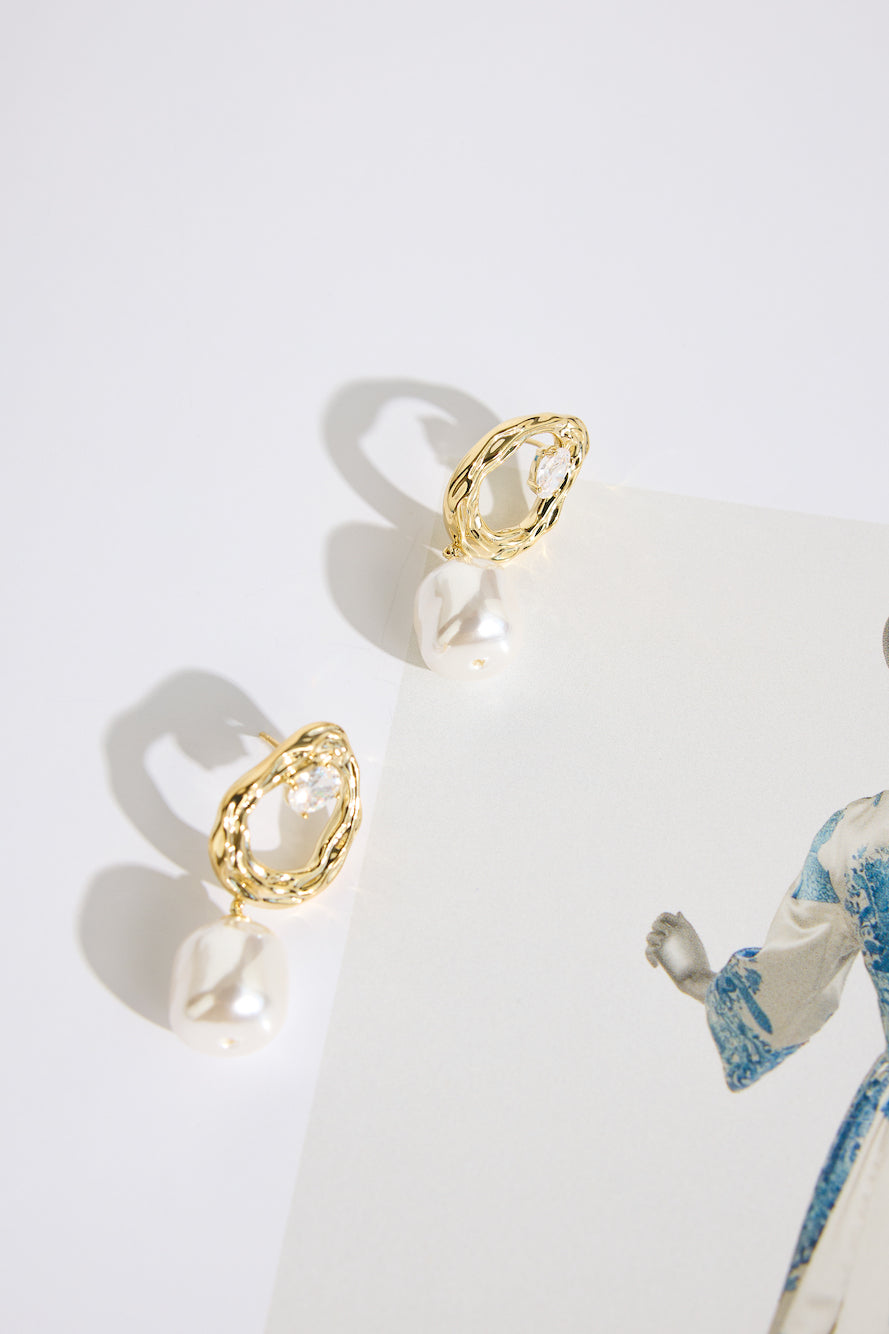 18k Gold Plated Felicity Earrings Gold