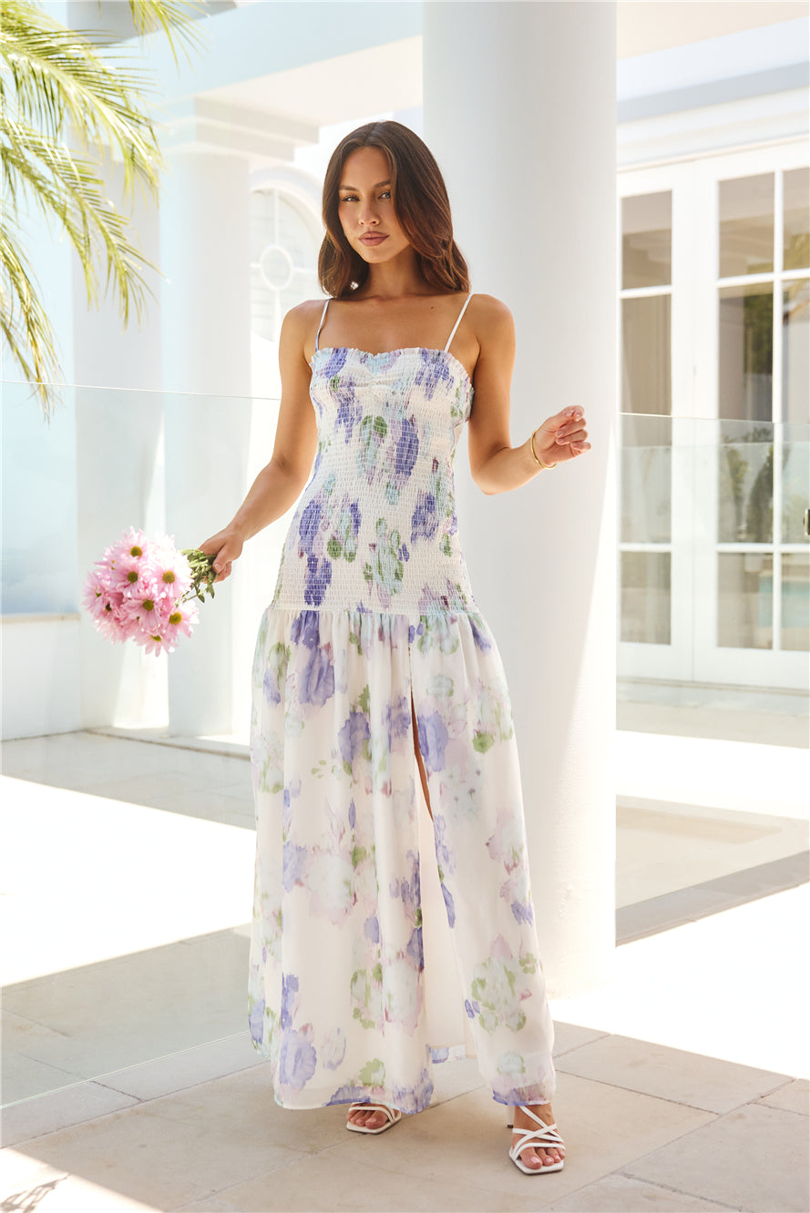 Beautiful Aura Maxi Dress Purple