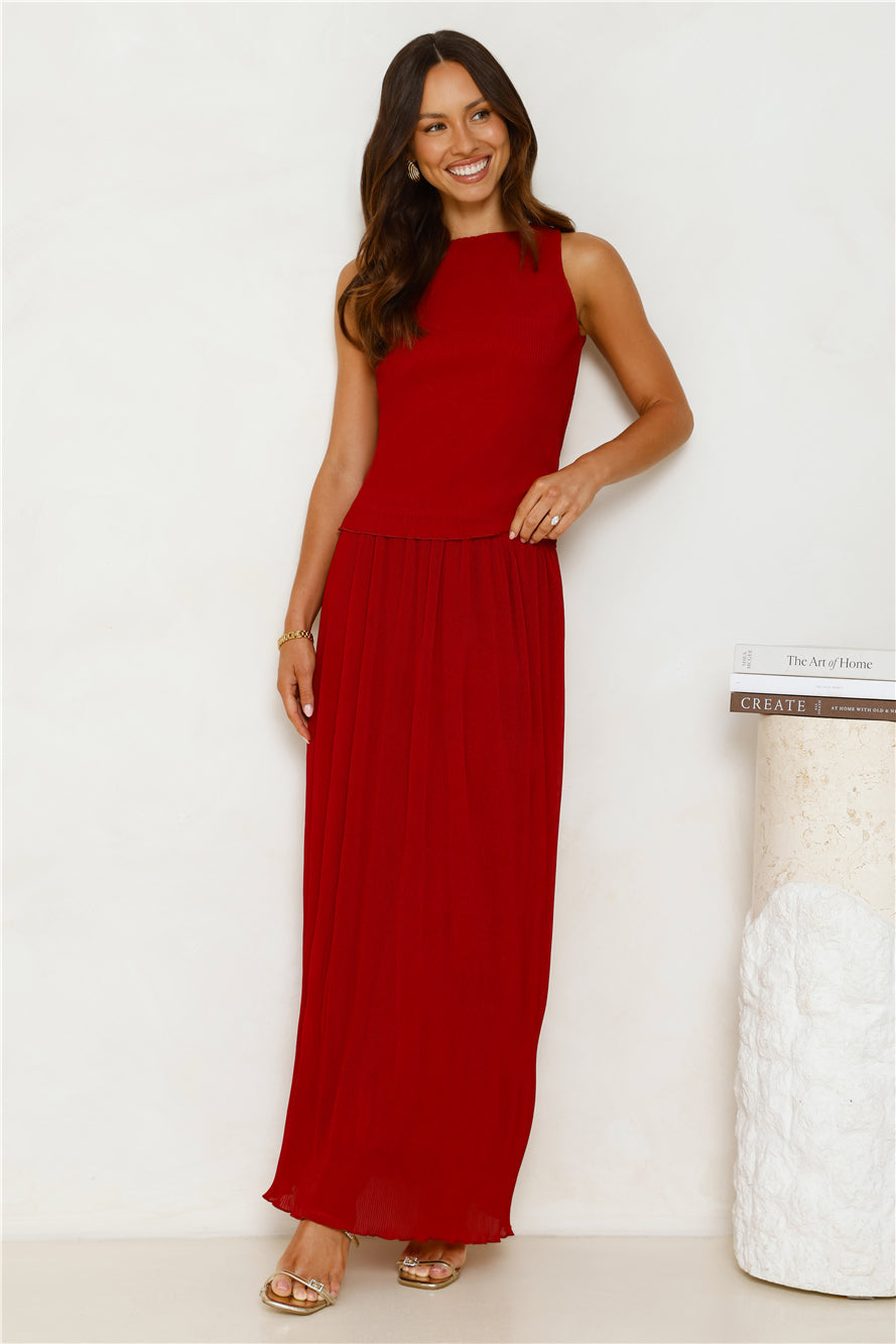 Nahla Top Cherry