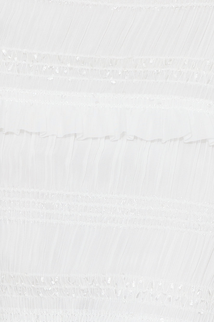 She's Classy Midi Dress White