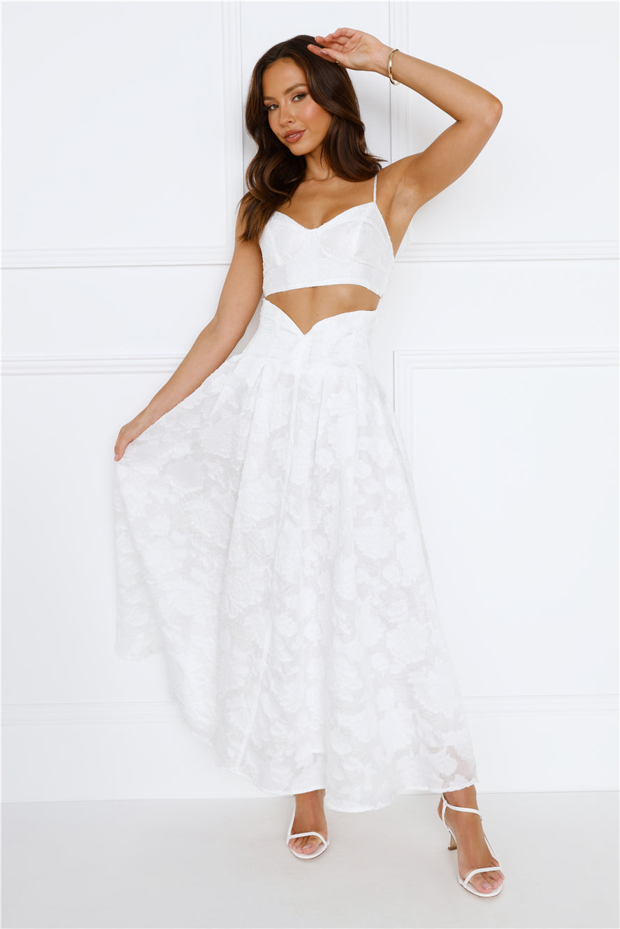 Simply Unique Crop Top White