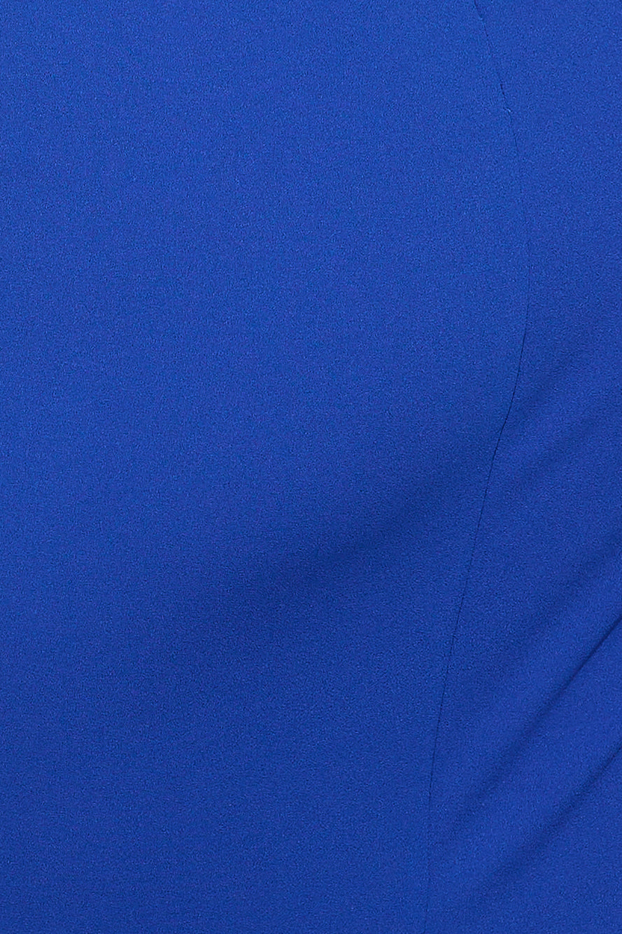 Party Palace Midi Dress Cobalt Blue