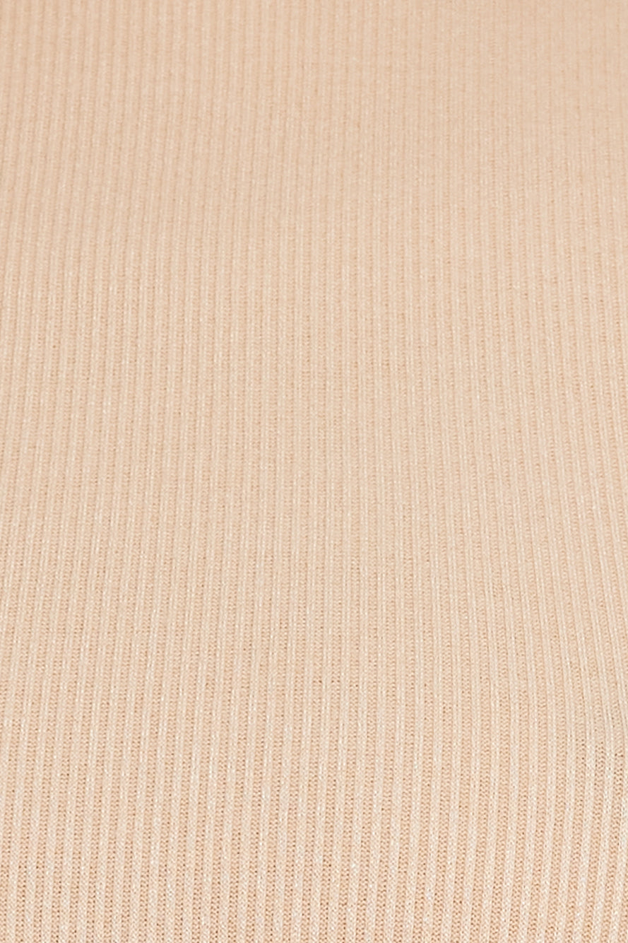 Little Sparkle Crop Top Beige