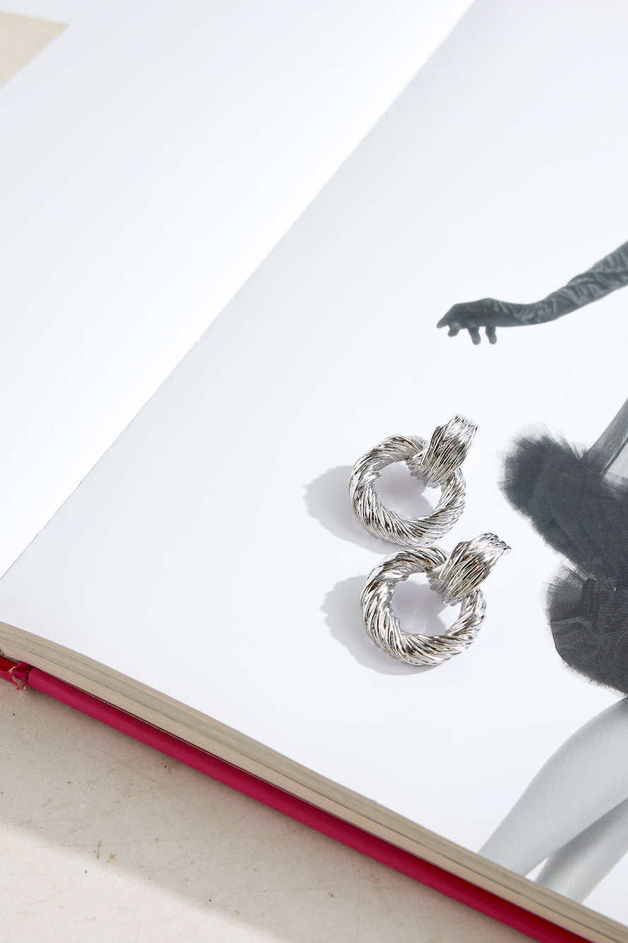 Zahara Earrings Silver