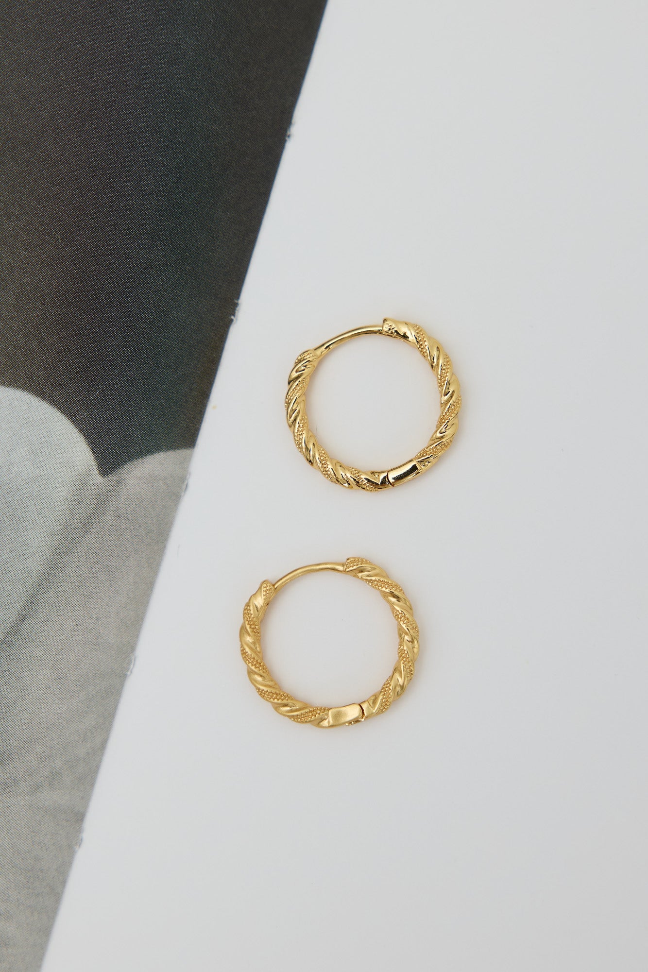 Adele Hoop Earrings Gold