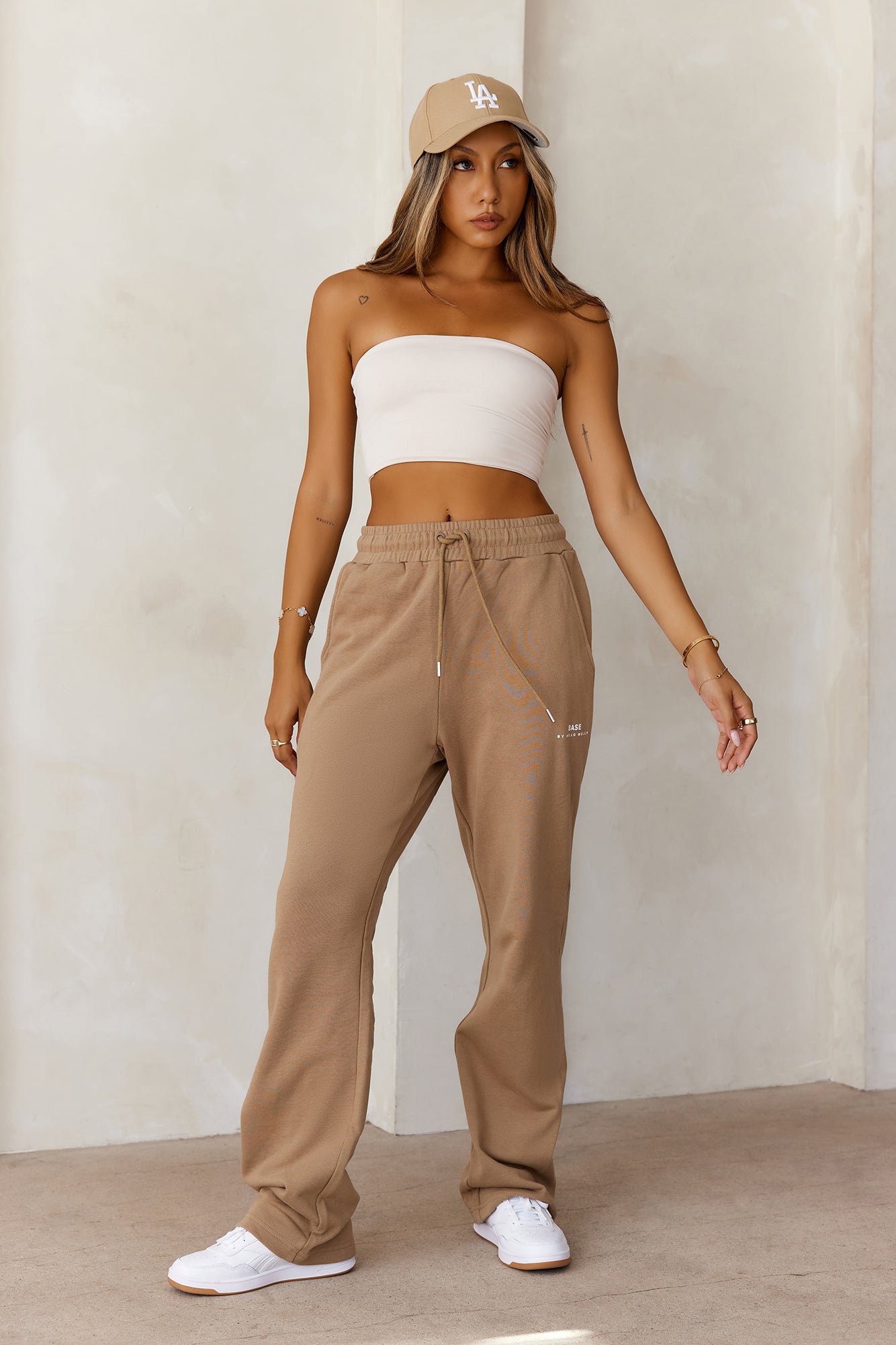 BASE Straight Leg Sweatpants Coffee