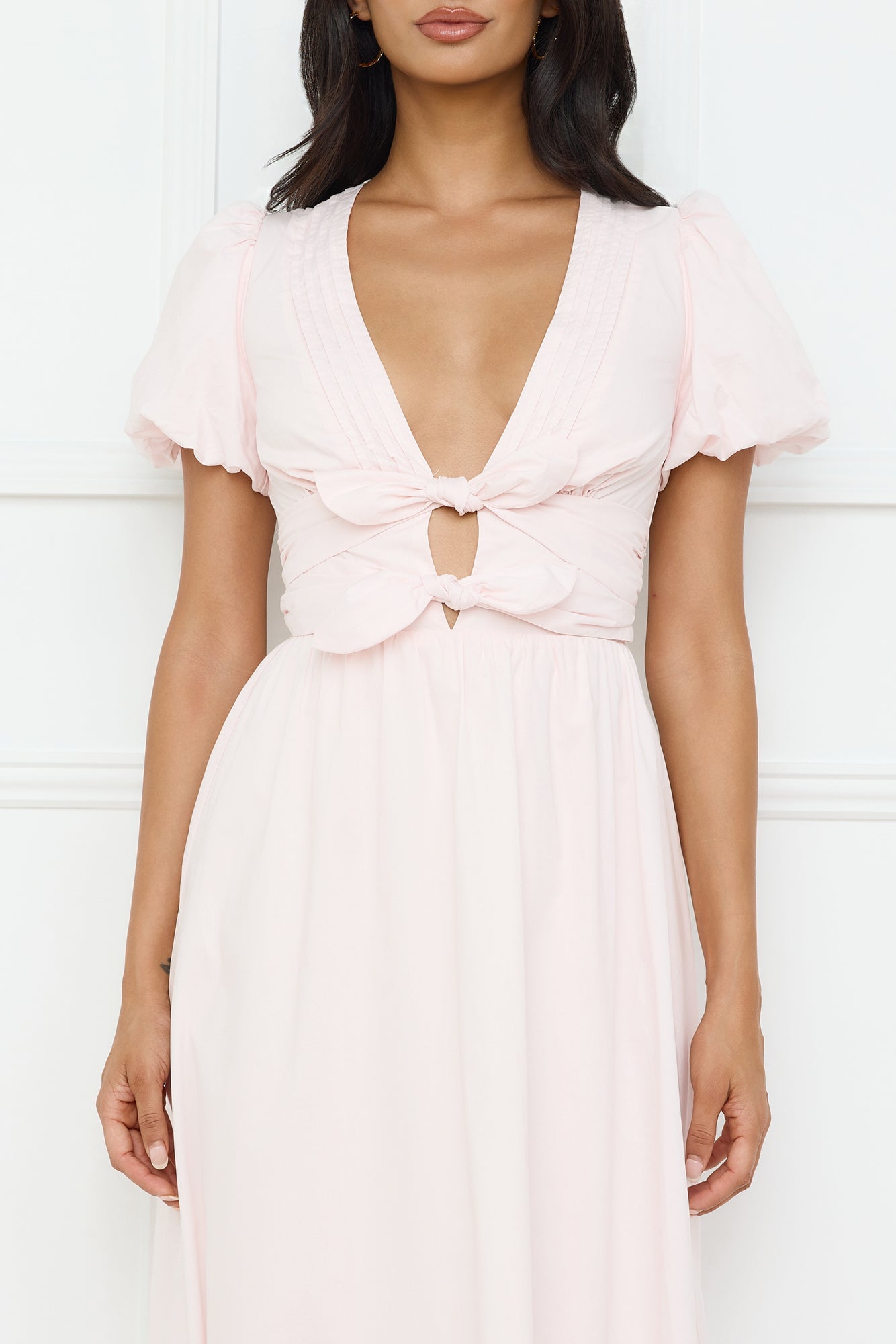 Peach Fizz Maxi Dress Pink