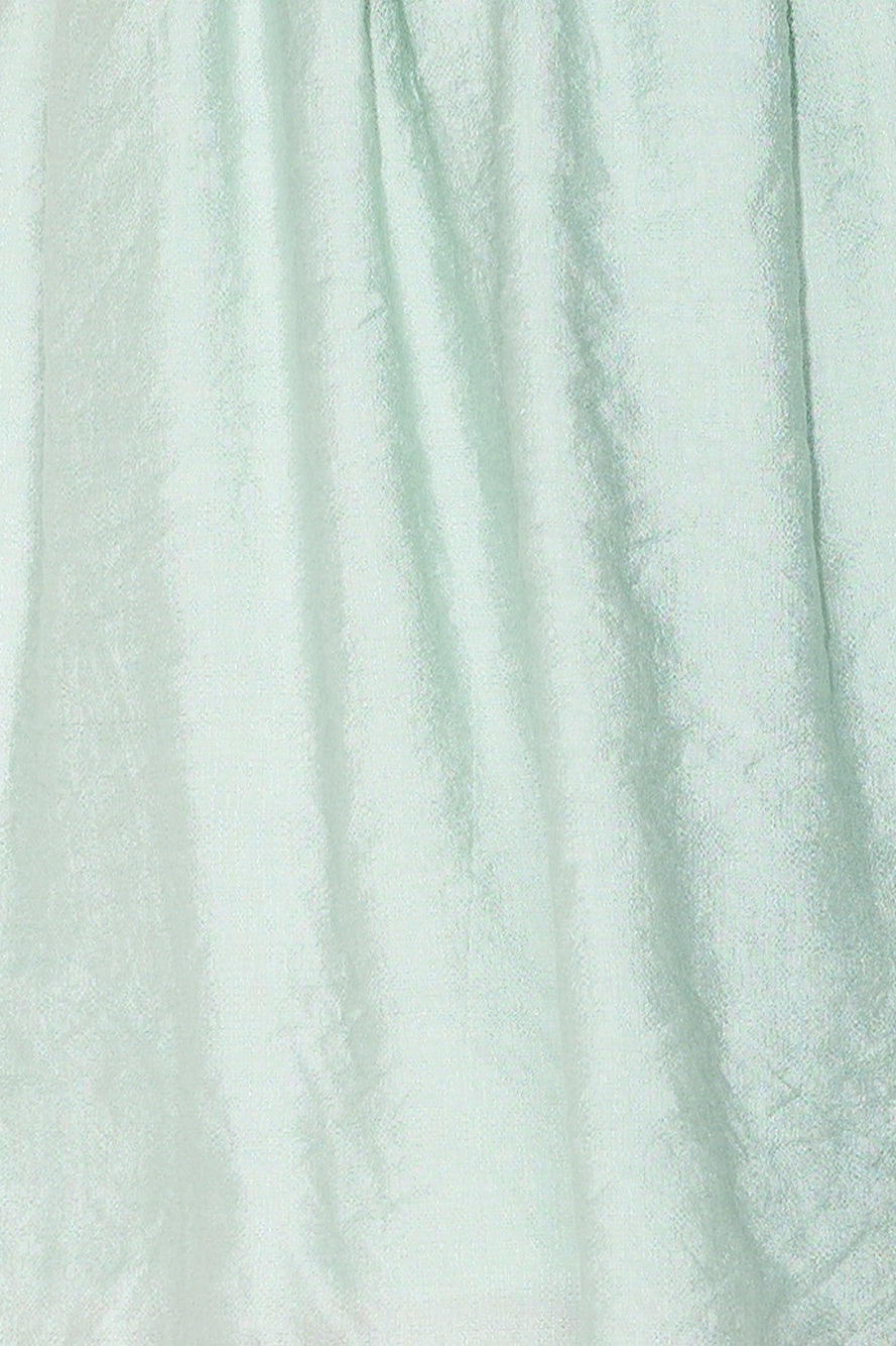 Serene Sunshine Mini Dress Sage