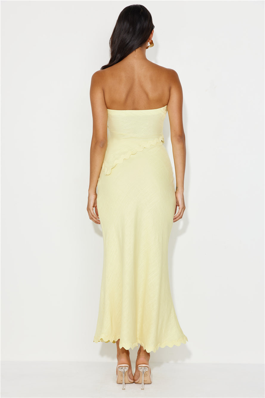 Sassi Maxi Skirt Yellow