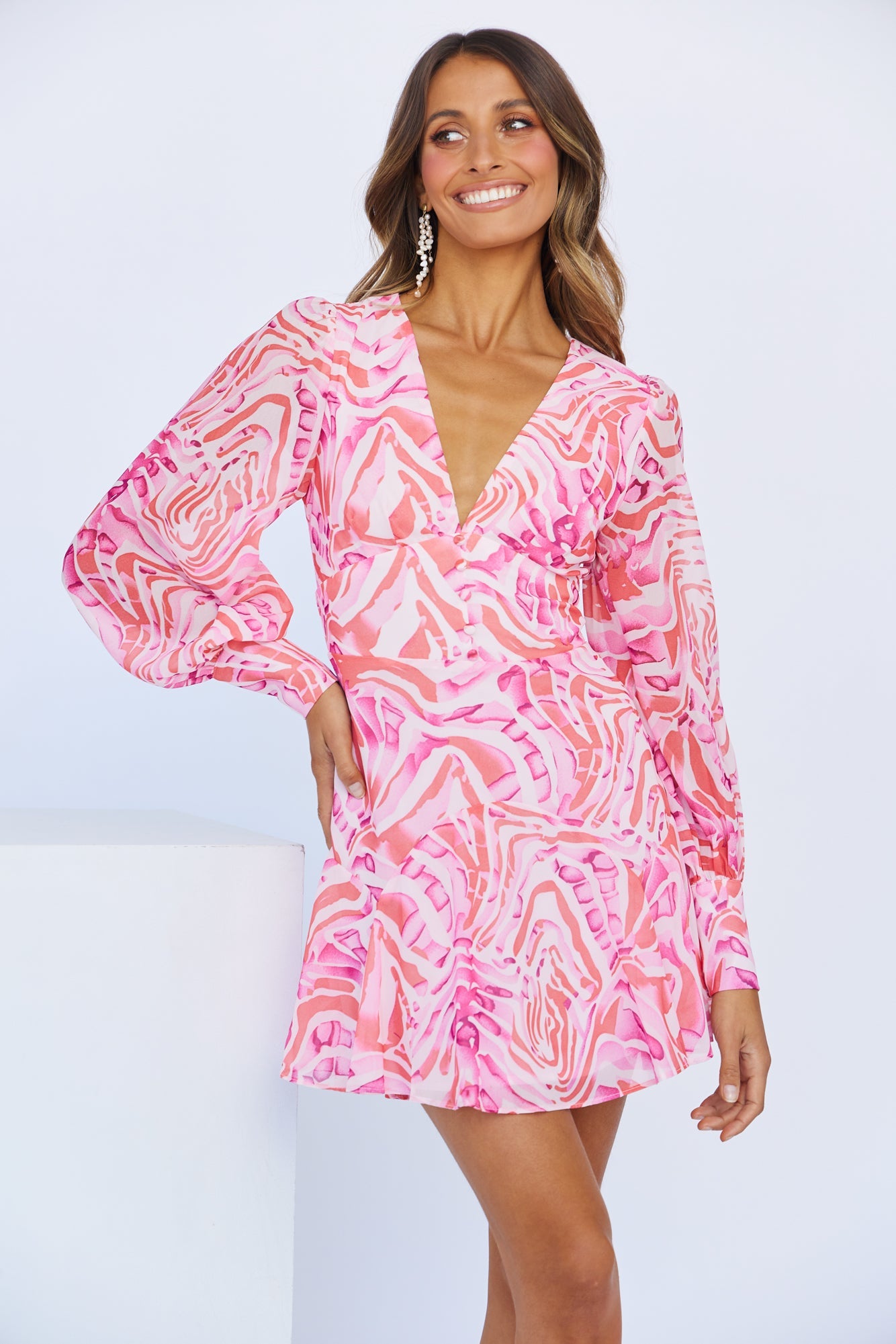 Start To Play Dress Pink