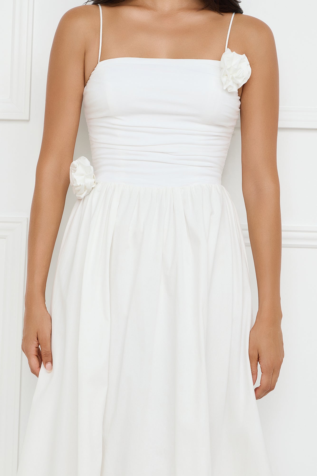Trendsetter's Way Maxi Dress White