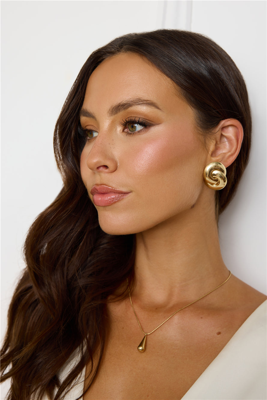 Aiko Earrings Gold