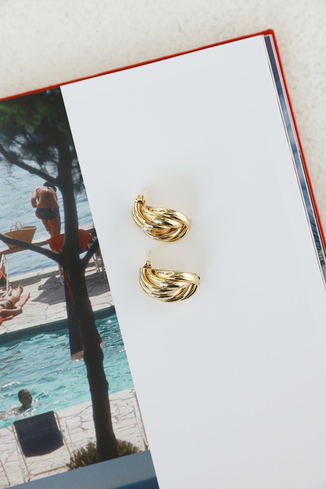 18k Gold Plated Seraphine Earring Gold