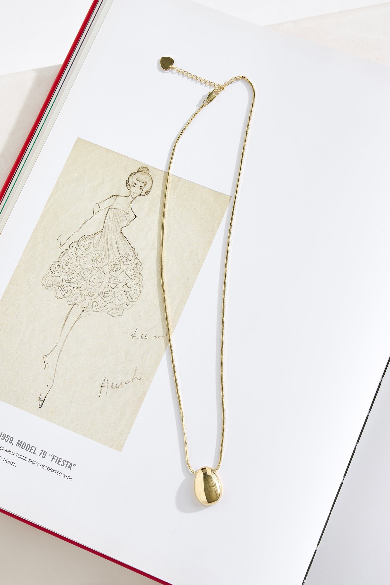 18k Gold Plated Winter Sun Necklace Gold