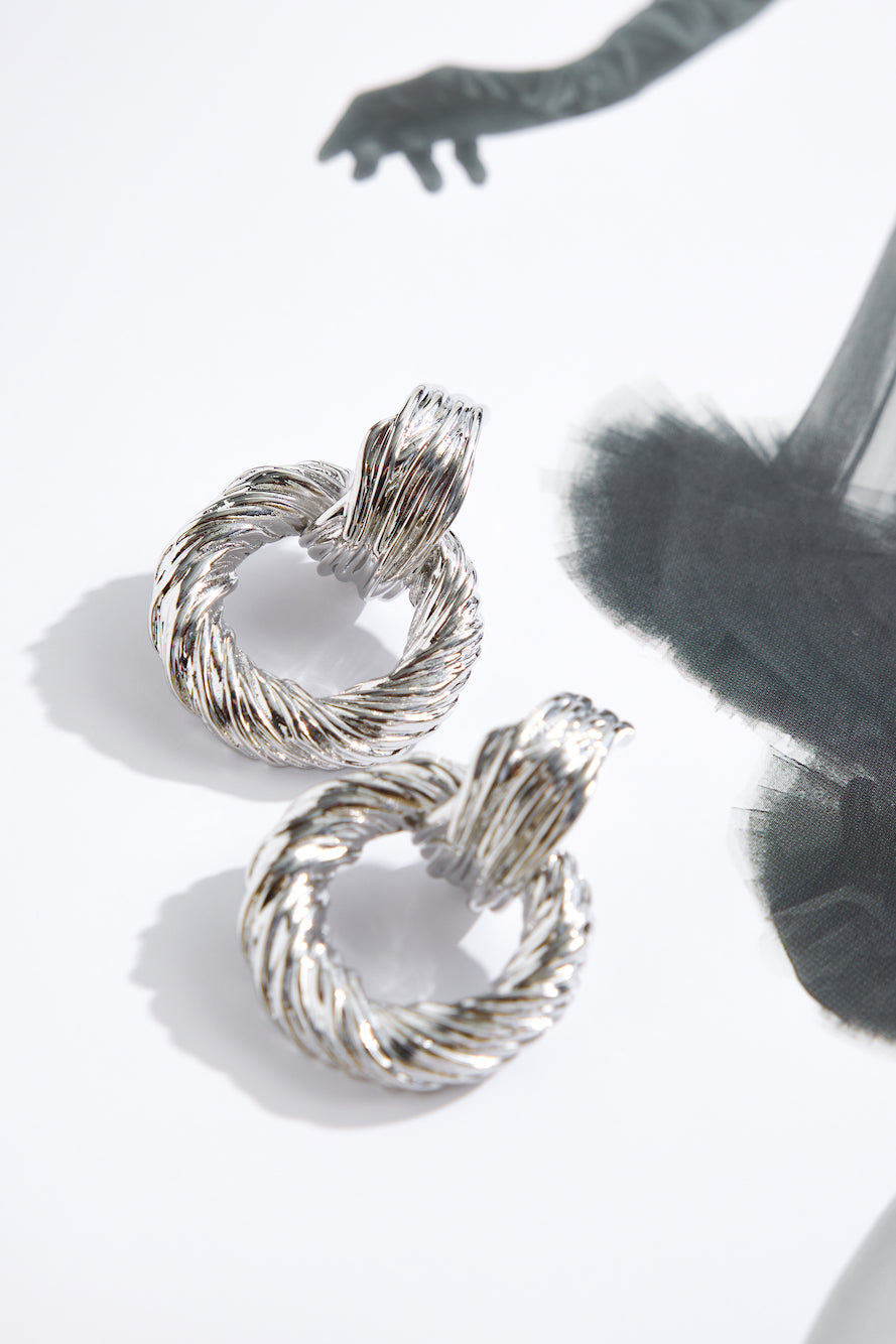 Zahara Earrings Silver