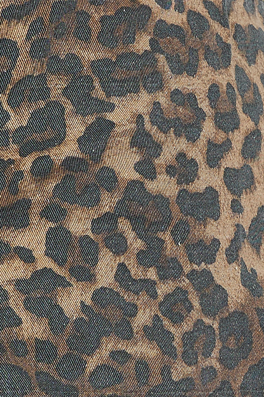 LIONESS Beirut Halter Top Leopard