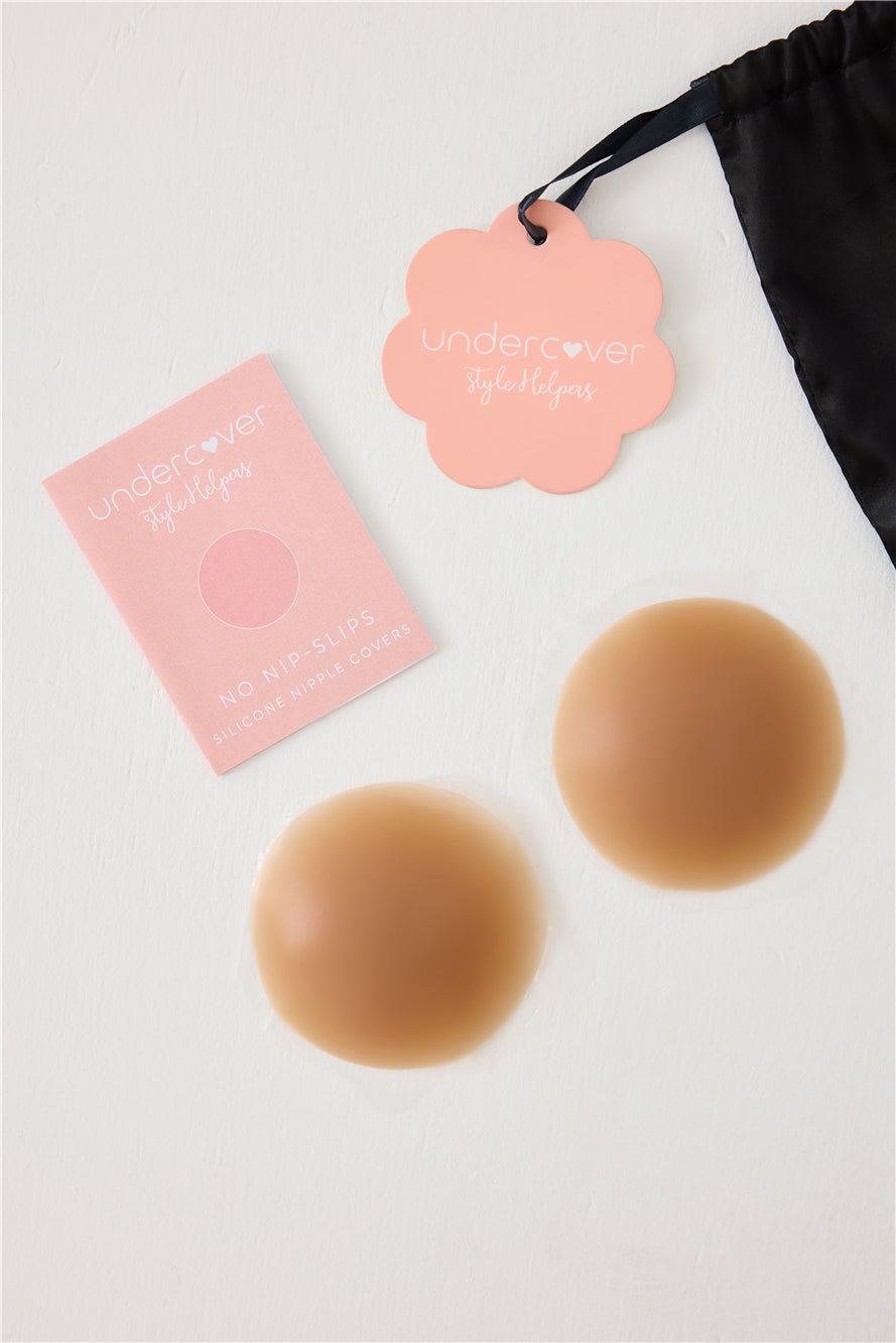 8cm No Nip Slips Nipple Covers Dark