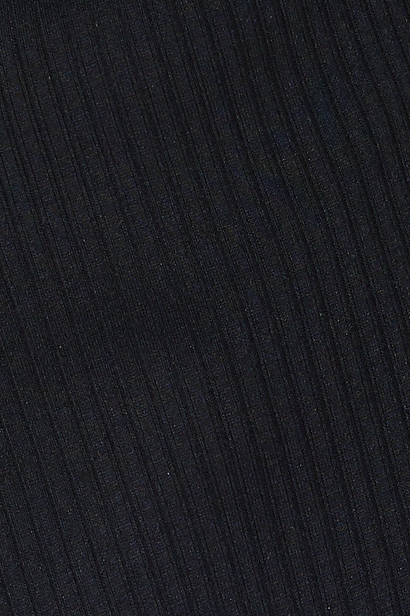 Feel Emotions Ribbed Short Sleeve Bodysuit Black