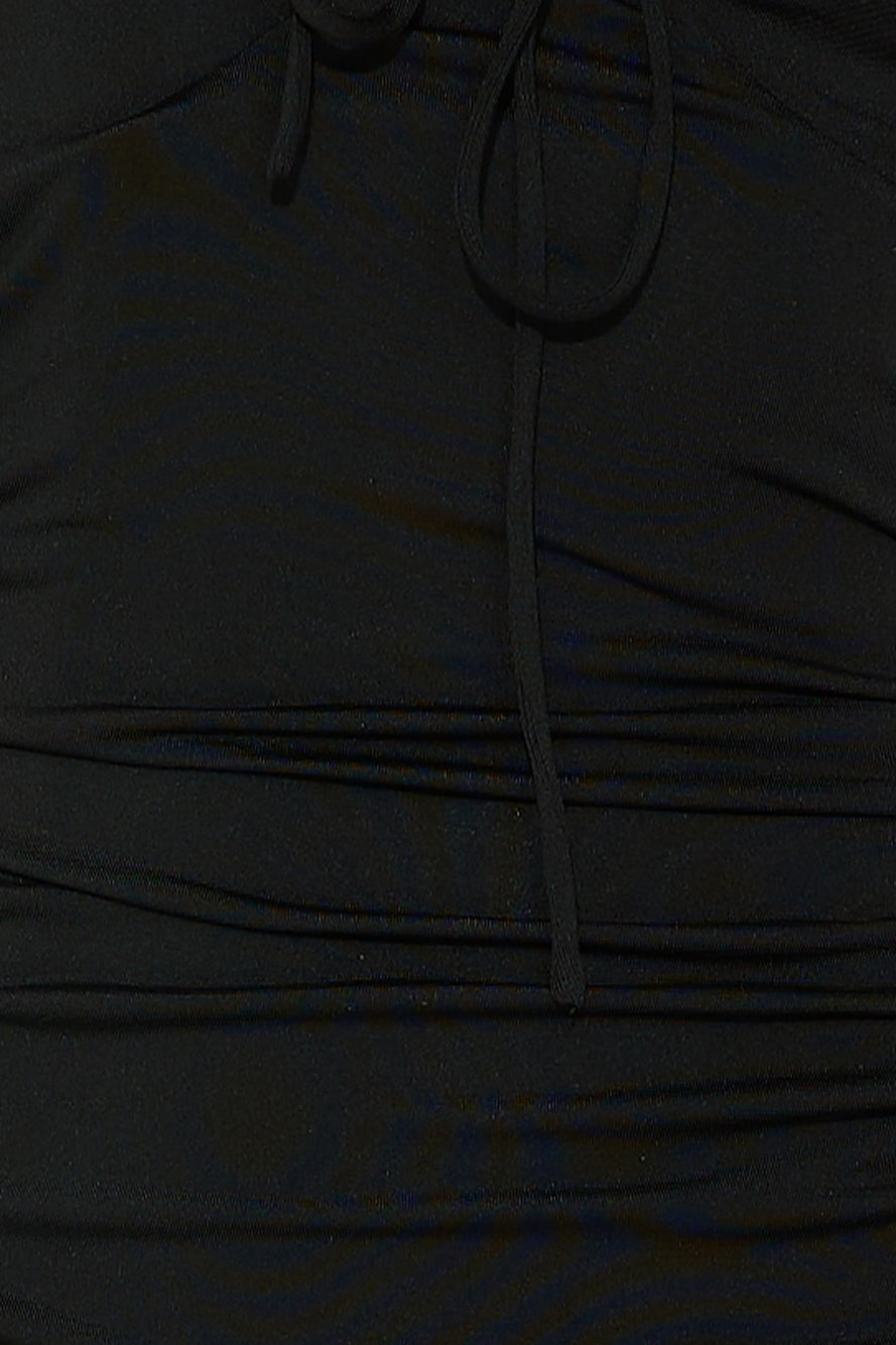 Special Feeling Midi Dress Black
