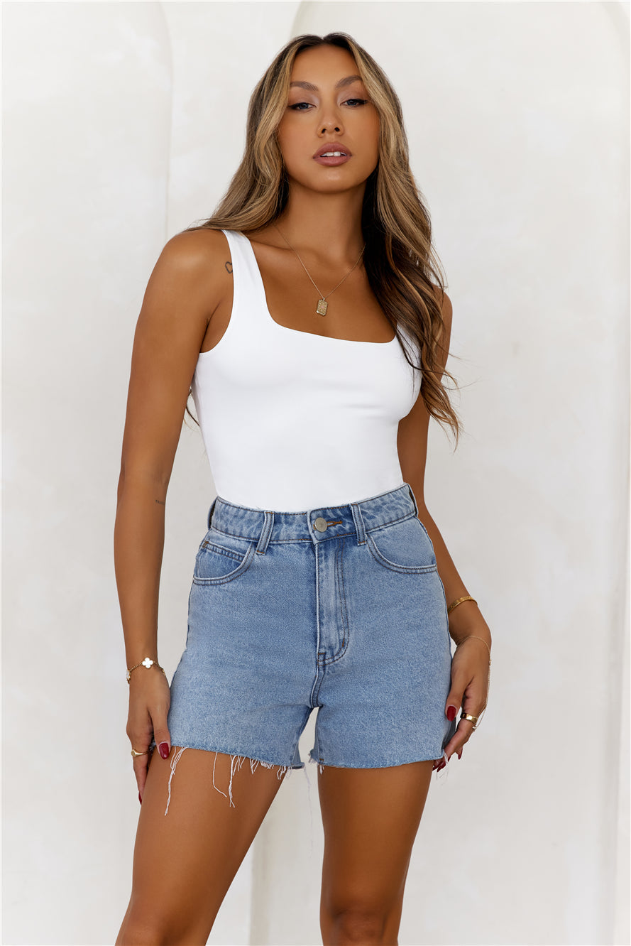 BASE Superior Snatch Bodysuit White